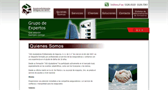 Desktop Screenshot of jgsajustadores.com